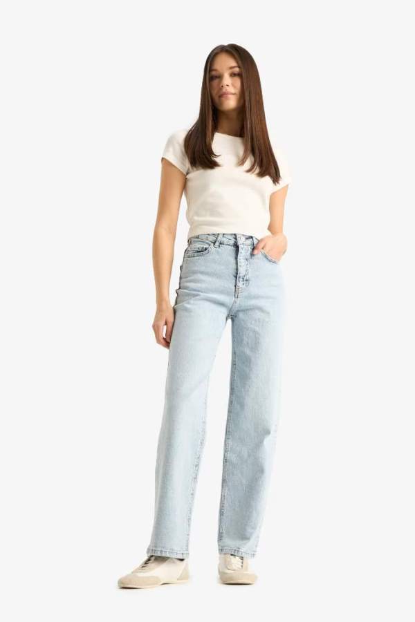 Resim Defacto Kadın Jean Pantolon F2150AX/NM39
