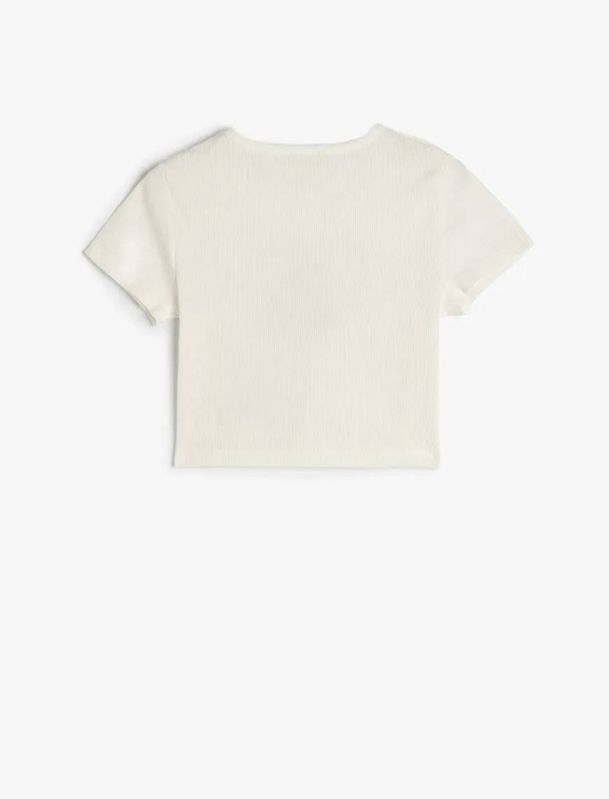 Resim Koton Kız Çocuk T-shirt 5SKG10274AK