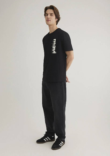 Resim Mavi Jeans Baskılı Erkek T-Shirt M0611745-900