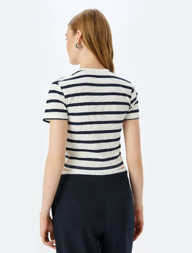 Resim Koton Kadın T-shirt 5SAL10047IK