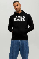 Resim Jack & Jones Jjecorp Logo Sweat Hood Noos Erkek Sweat 12152840