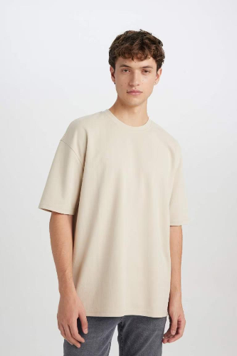 Resim Defacto Erkek  T-shirt X3926AZBG757
