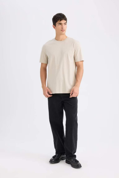 Resim Defacto Erkek  T-shirt V7699AZ/BG170