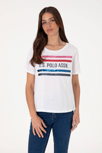 Resim U.S. Polo Assn Kadın T-Shirt 2104036 Sılot