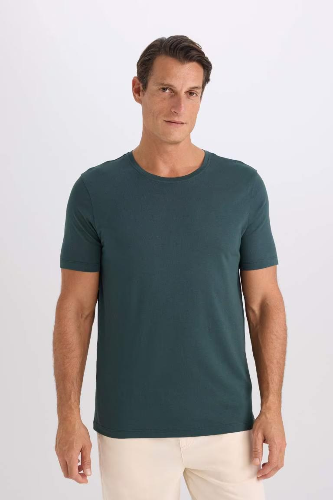 Resim Defacto Erkek  T-shirt M6606AZGN536