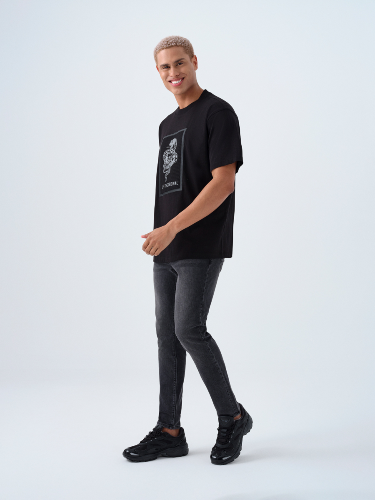 Resim Loft Erkek Loose Fit T-shirt LF2038794