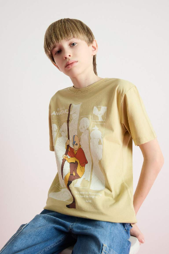 Resim Defacto Erkek Çocuk Kısa Kol T-shirt E3105A8YL515