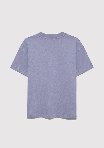 Resim Mavi Jenerik Kız Çocuk T-Shirt M7610385-88095