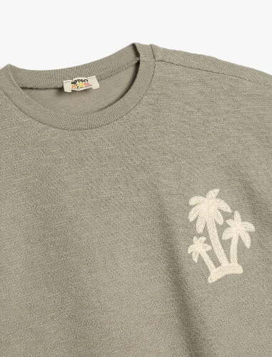 Resim Koton Erkek Çocuk T-shirt 5SKB10037TK