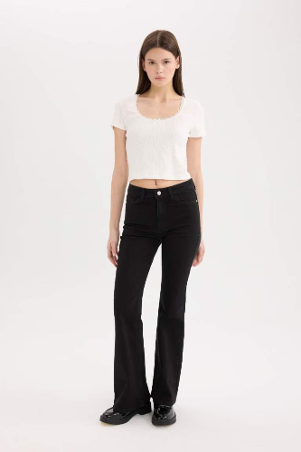 Resim Defacto Kadın  Jean Pantolon D6639AXNM40