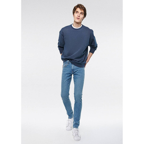 Resim Mavi Erkek James Jean Pantolon M0042483797