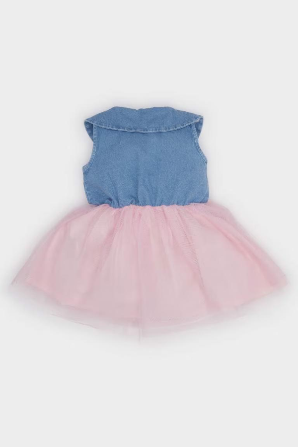 Resim Defacto Kız Bebek Elbise Z8262A2BE394