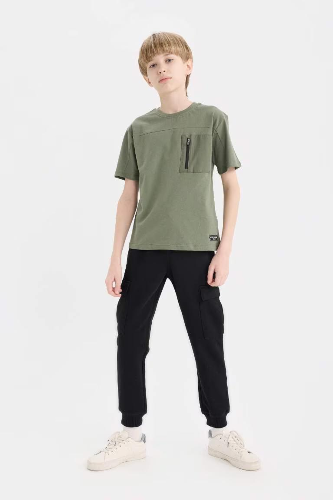 Resim Defacto Erkek Çocuk T-shirt Takım E2820A8KH493