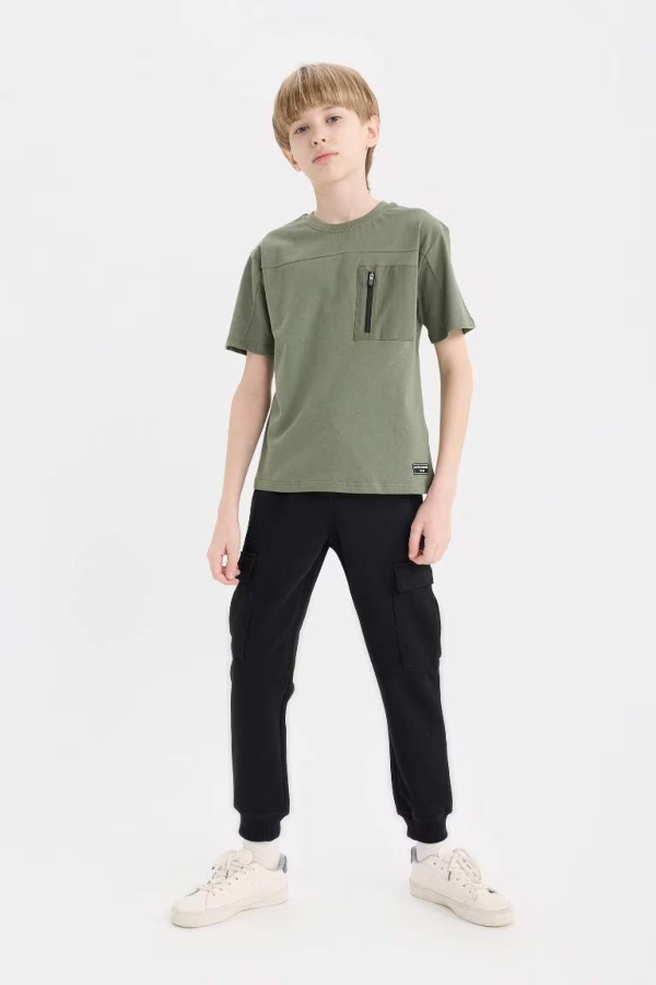 Resim Defacto Erkek Çocuk T-shirt Takım E2820A8KH493