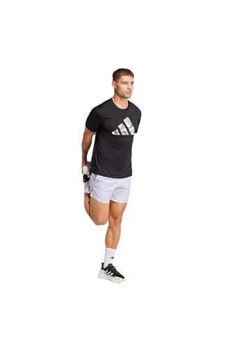 Resim Adidas Run It Bl Tee M Erkek T-shirt JD2332