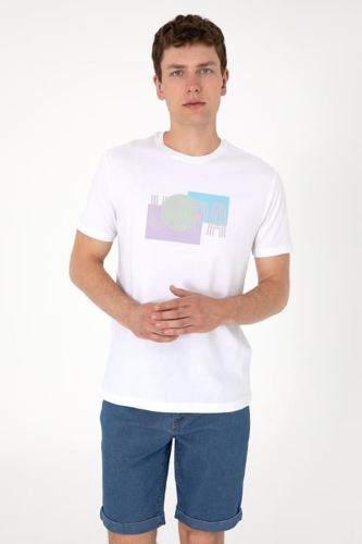 Resim U.S. Polo Assn Erkek T-Shirt 2109034 Pamel
