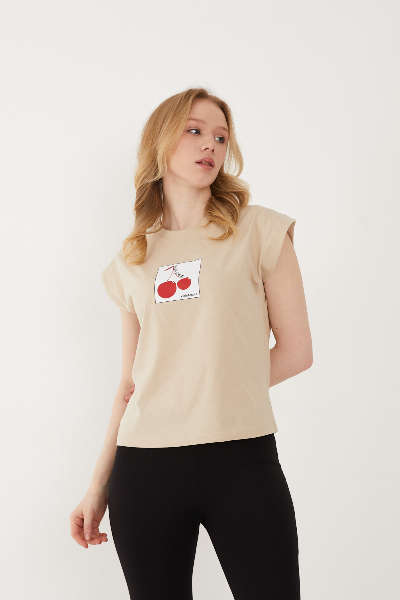 Resim Viole & More 02 Mon Cheri Kadın T-Shirt