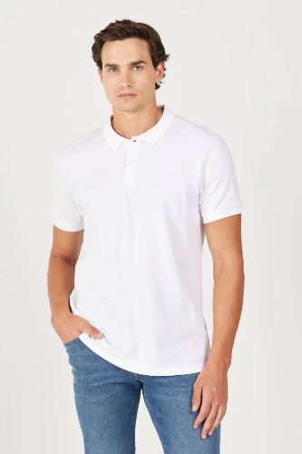 Resim Wrangler Kısa Erkek  Regular Fit Polo T-shirt W2510720104
