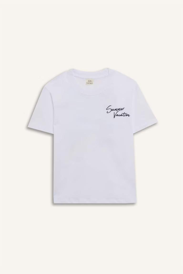 Resim Defacto Erkek Çocuk Kısa Kol T-shirt E3740A8WT36