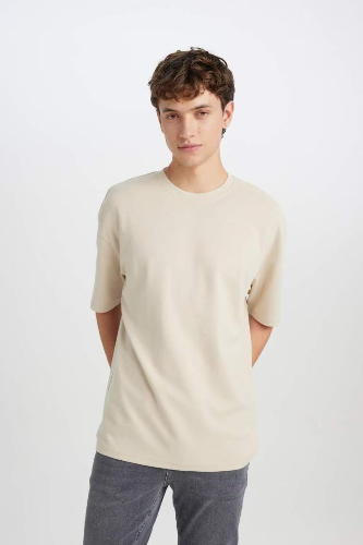 Resim Defacto Erkek  T-shirt X3926AZBG757