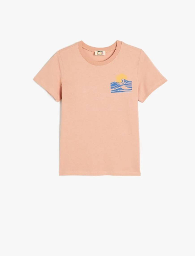Resim Koton Erkek Çocuk Kısa kol T-shirt 5SKB10223TK