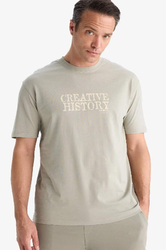 Resim Defacto Erkek T-shirt E3780AX/KH418
