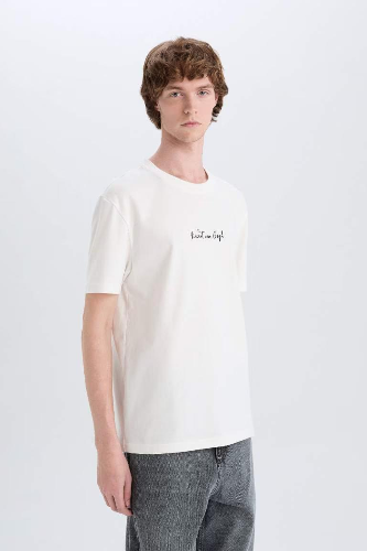 Resim Defacto Erkek T-shirt D5474AXER105