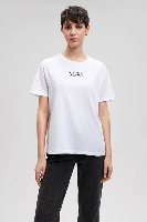 Resim Mavi Mavı Logo Kadın T-Shirt M1611594-620