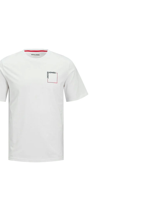 Resim Jack & Jones Jjverner Tee SS Crew Neck Erkek T-shirt 12269314