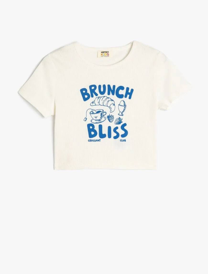 Resim Koton Kız Çocuk T-shirt 5SKG10054AK