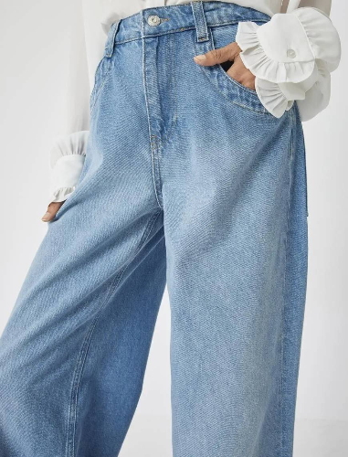 Resim Koton Kadın Jean Pantolon 5WAL40091MD