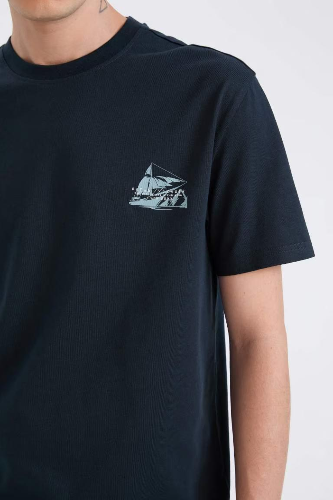 Resim Defacto Erkek  T-shirt D9352AXNV163