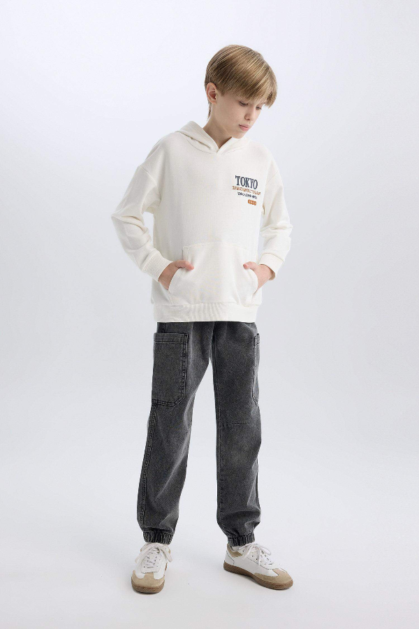 Resim Defacto Erkek Çocuk  Jean Pantolon D7037A8NM40