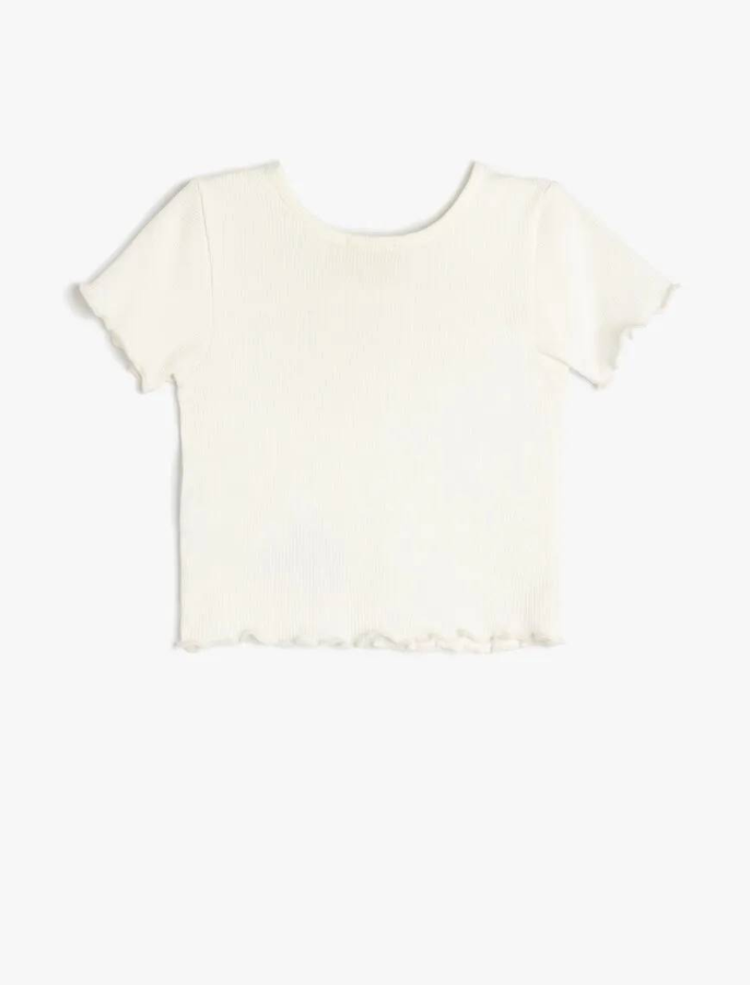 Resim Koton Kız Çocuk T-shirt 5SKG10079AK