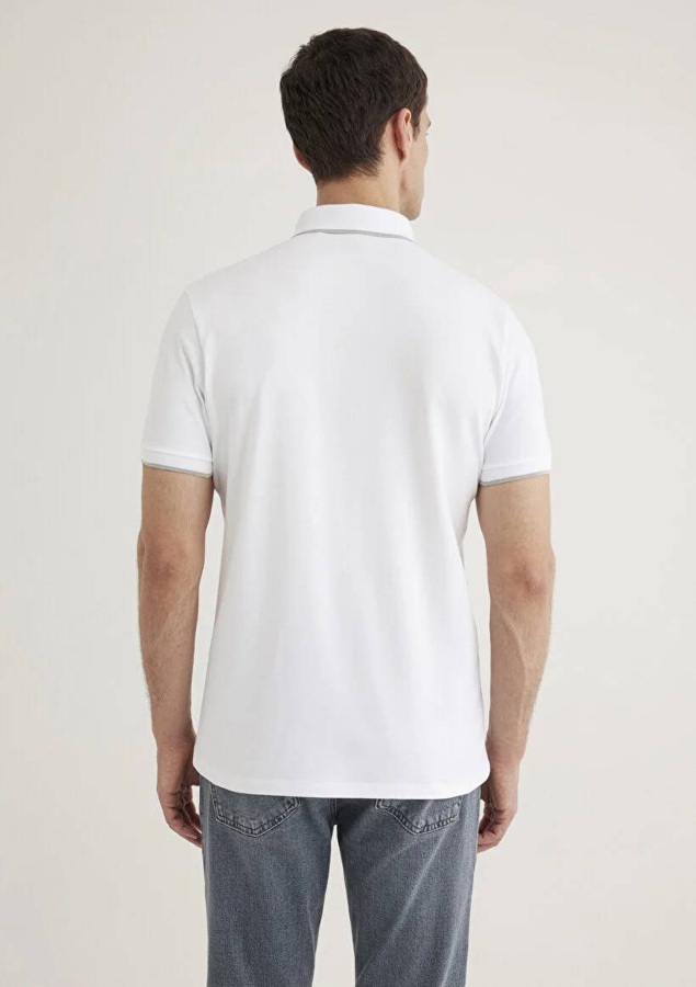Resim Mavi Polo Erkek T-Shirt M062373-27879