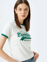 Resim Koton Kadın T-shirt 5SAL10165IK