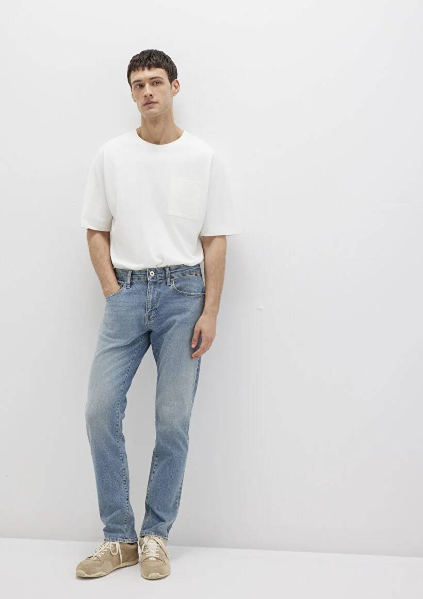 Resim Mavi Jake Erkek Jean Pantolon M0042290814