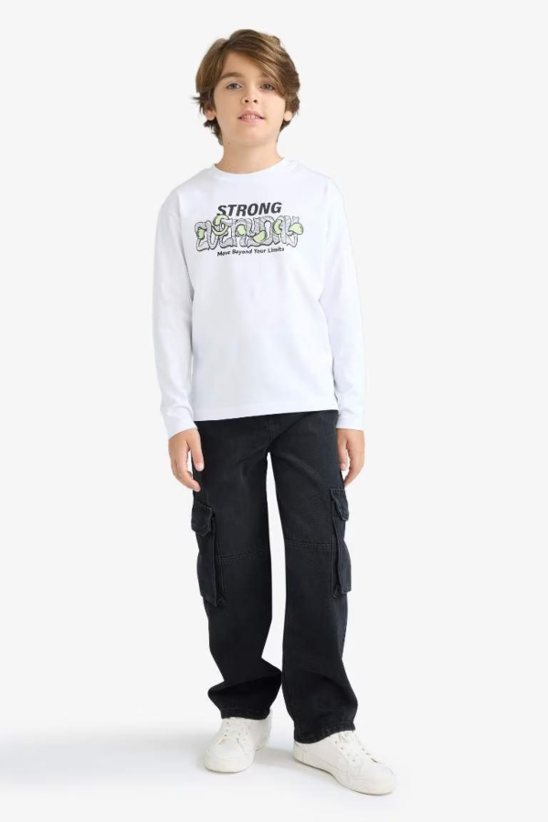 Resim Defacto Erkek Çocuk Sweat E9498A8/WT36