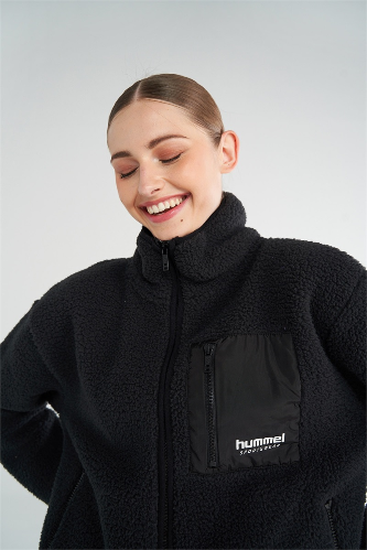 Resim Hummel Hml Arun Sherpa Zip Jacket Kadın Ceket 922363-2001
