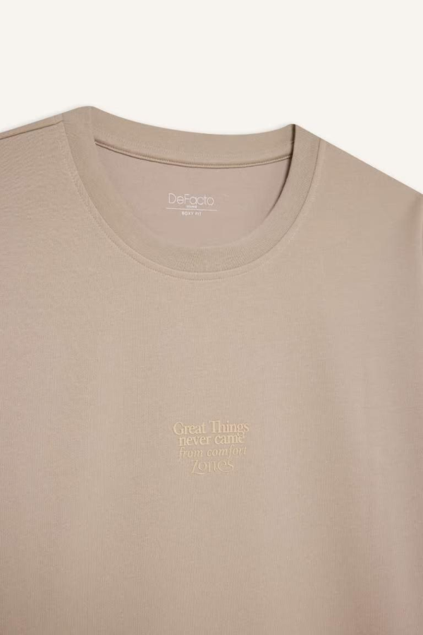 Resim Defacto Erkek  T-shirt D5517AXBG106