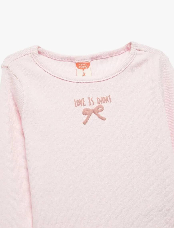 Resim Koton Kız Bebek Sweat 6WMG10057AK
