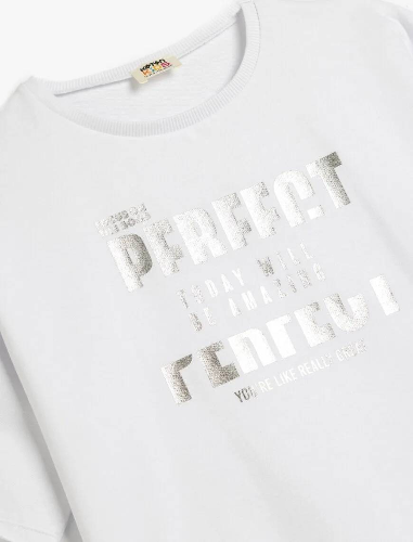 Resim Koton Kız Çocuk T-shirt 5SKG10066AK