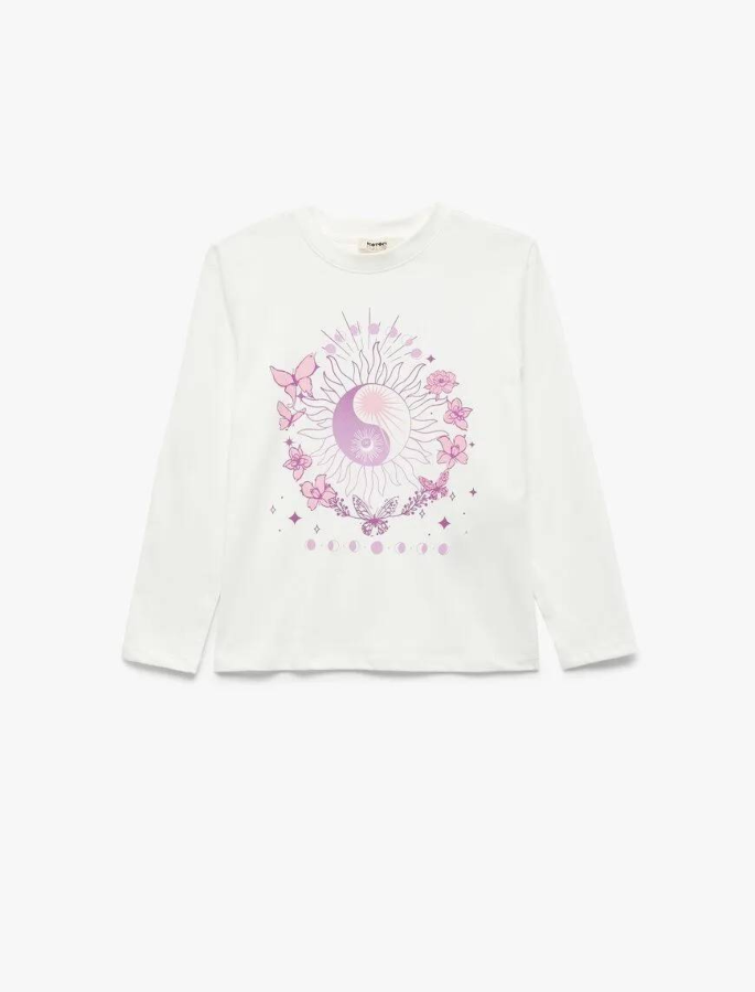 Resim Koton Kız Çocuk Sweat 6WKG10090AK