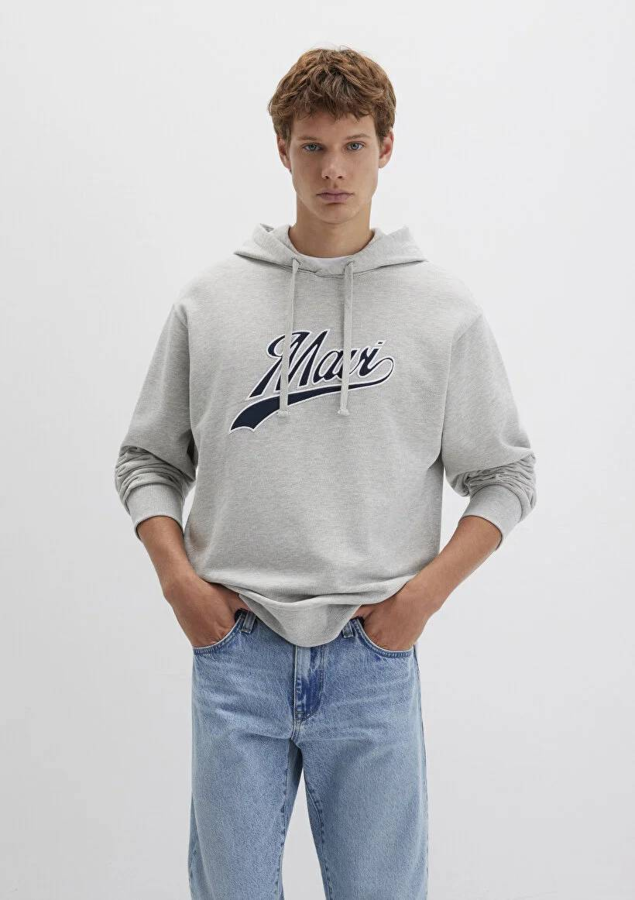 Resim Mavi Logo Erkek Sweat M0S10469-80018