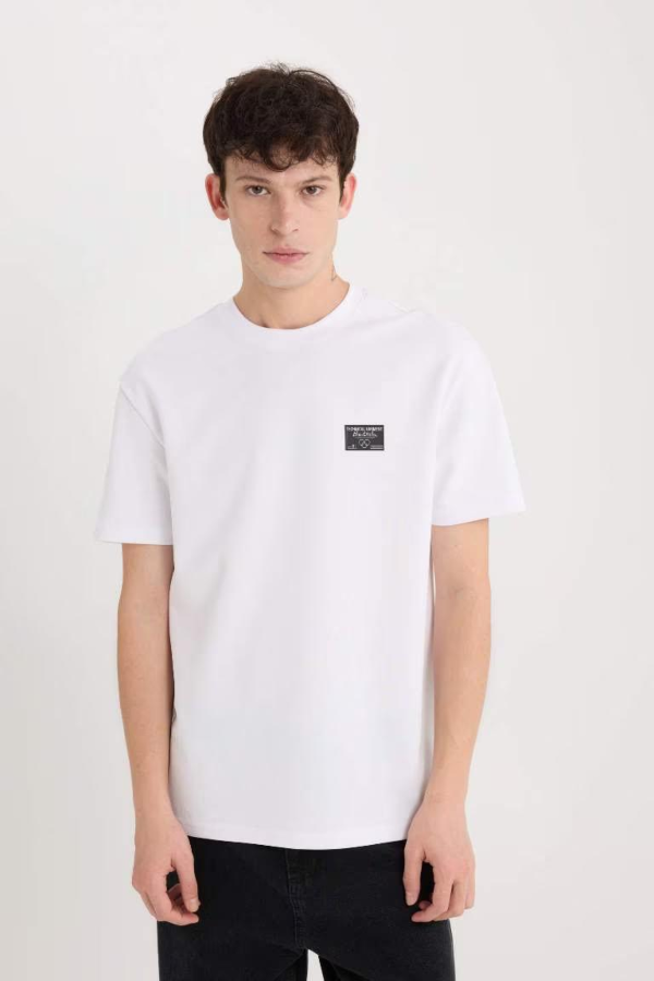 Resim Defacto Erkek  T-shirt D5516AXWT34