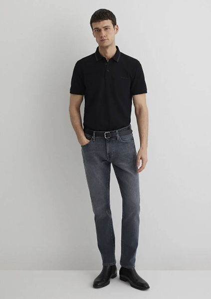 Resim Mavi Marcus Erkek Jean Pantolon M0035189345