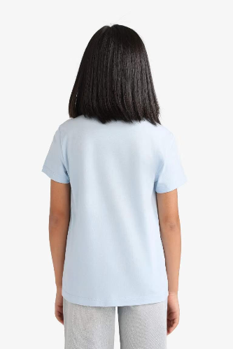 Resim Defacto Kız Çocuk Kısa Kol T-shirt E0351A8/BE745