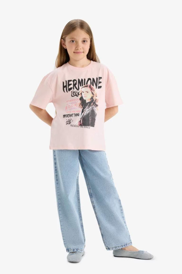 Resim Defacto Kız Çocuk T-shirt E4412A8/PN681
