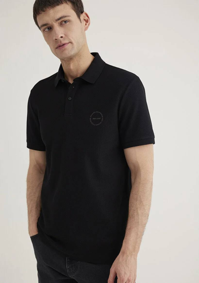 Resim Mavi Polo Erkek T-Shirt M0610305-900