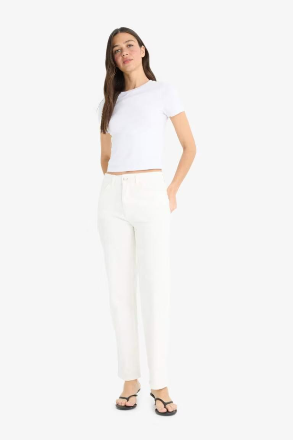 Resim Defacto Kadın Jean Pantolon F6174Ax/Wt1